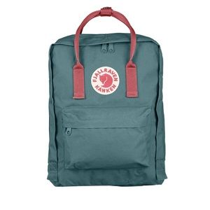 NWOT Fjallraven Kanken in Frost Green & Peach Pink